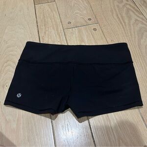 lululemon yoga shorts - 2” inseam
